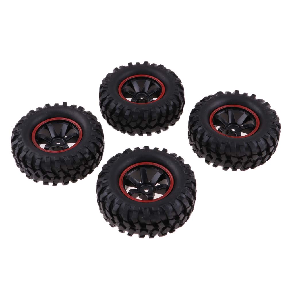 1/10 RC Crawler Truck Replacement Rubber Tyres Tires for HSP  D90 CC01