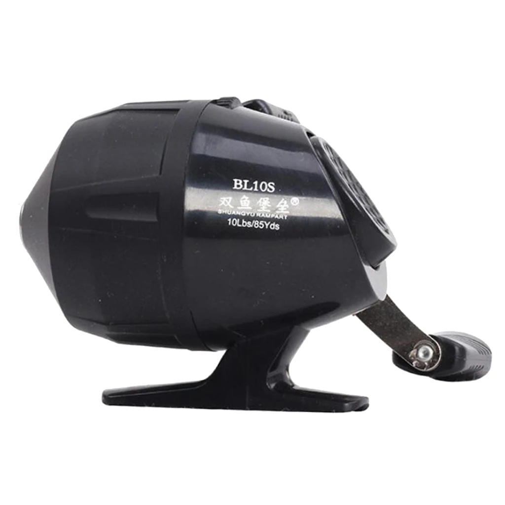 Stainless Steel Spincast Fishing Reels Wheel 10LB/85YDS Closed Shooting Gear For Hunting Ice Sea Fishing Tackles Pesca Stainless Steel Spincast Fishing Reels Wheel 10LB/85YDS Closed Shooting Gear For Hunting Ice Sea Fishing Tackles Pesca