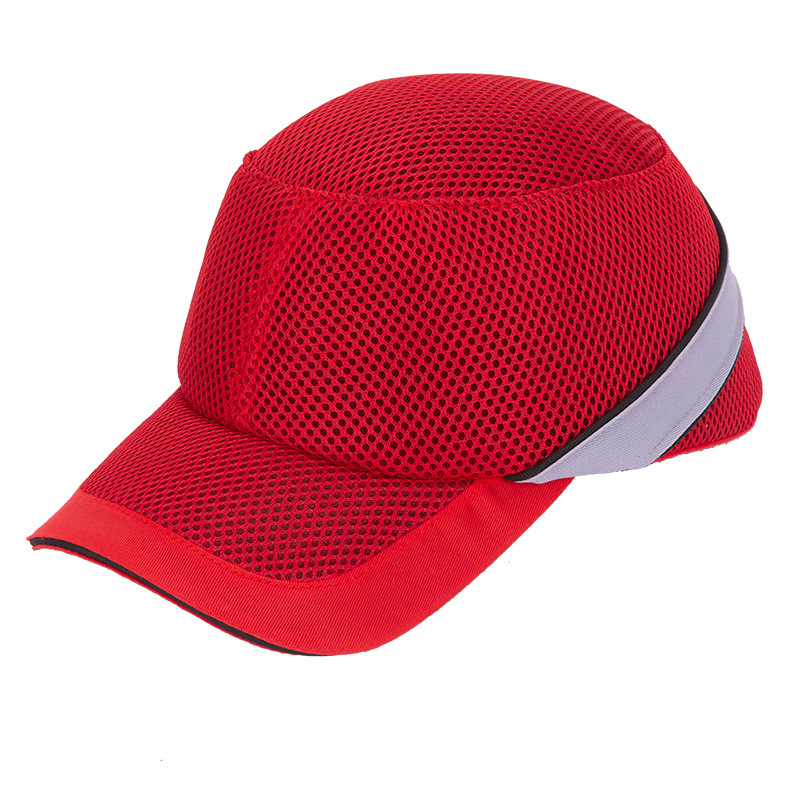 Casque De Sécurité Chantier Adulte Rouge - HDPE, Réglable, Certifié CE - Pour Construction, Travaux En Hauteur, Industrie