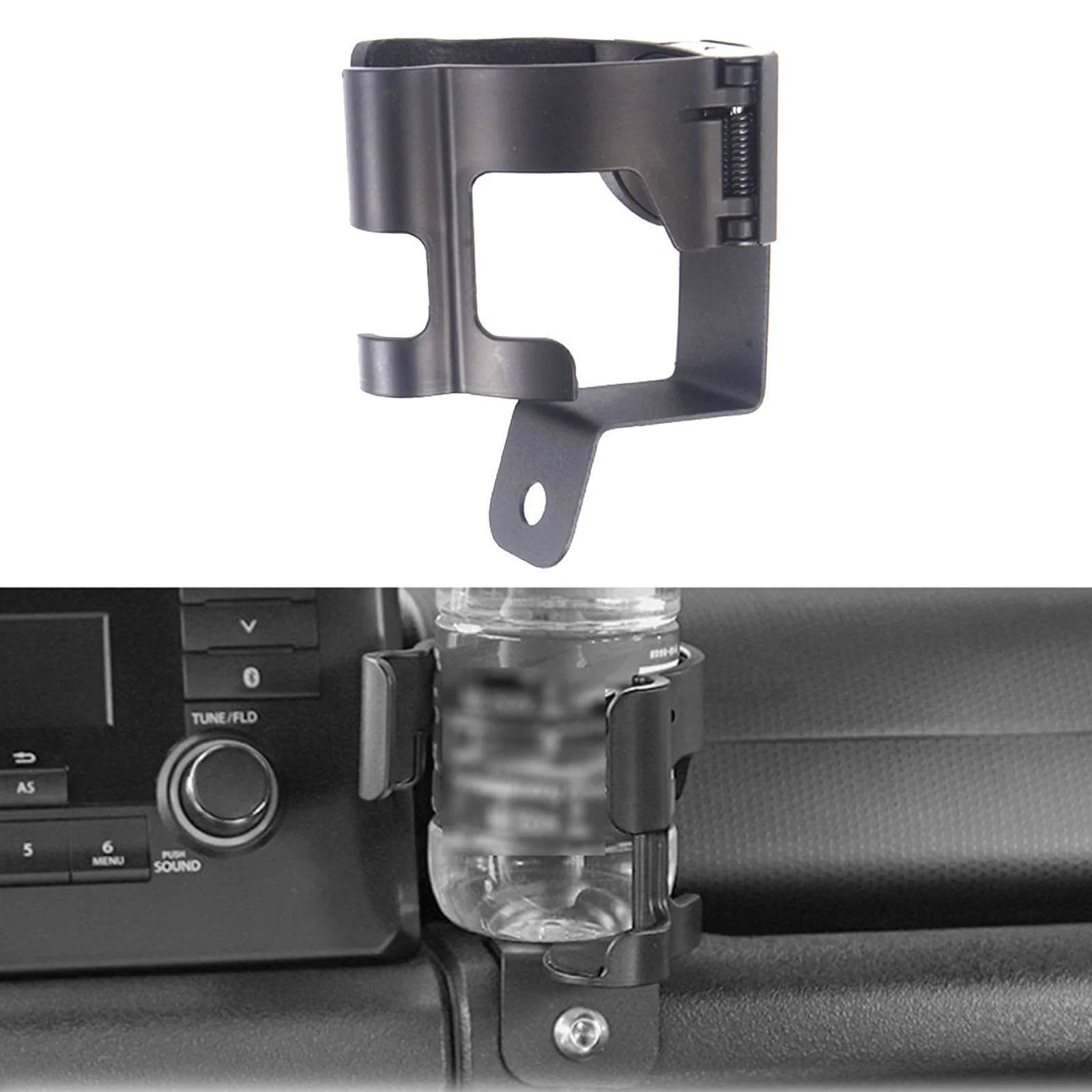 Water Cup Bracket for Suzuki Jimny 2019 2020 Mobile Phone Car Styling Black