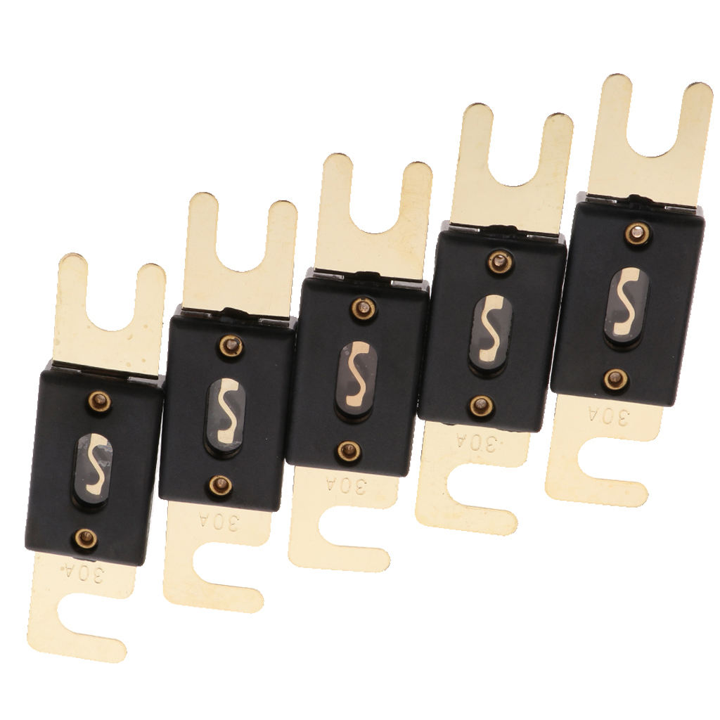 5 X ANL Fuse Holder Distribution For All 30 Ampere Electronics