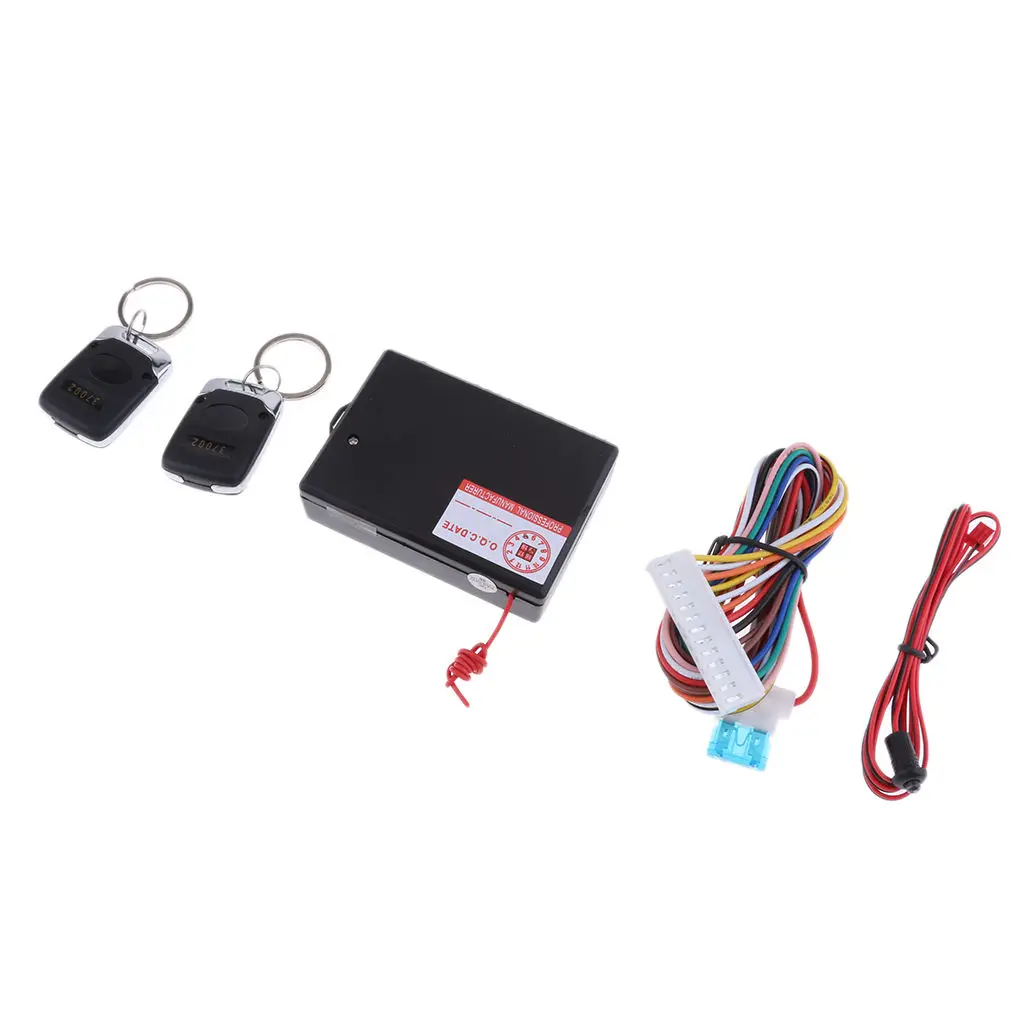 Car Door Lock Keyless Entry System Vehicle Remote Central Kit ACC Detection
