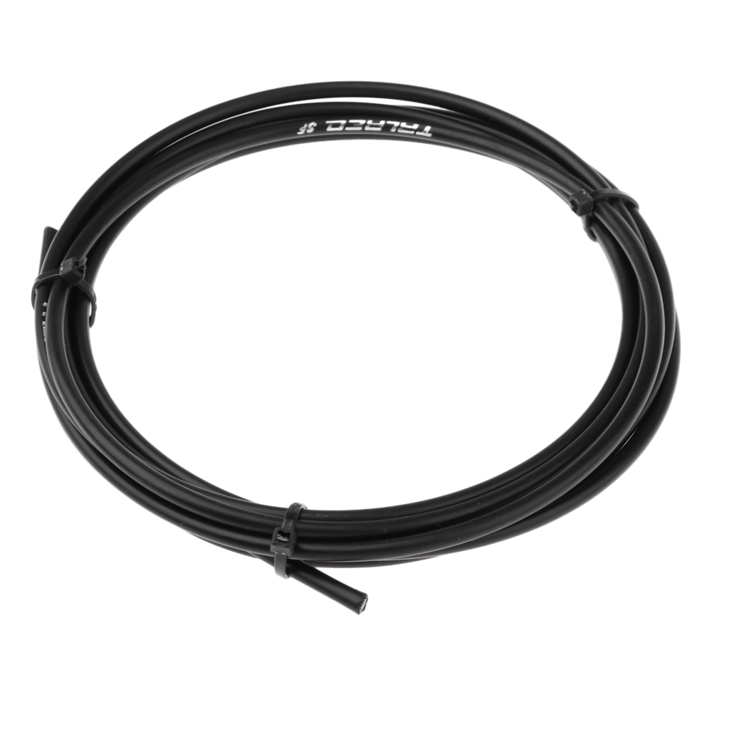 9.7 ft/Roll Bike Bicycle Derailleur Shifter Cable Housing 4mm Hose Cover Guard Protector Wrap Sleeve Black White