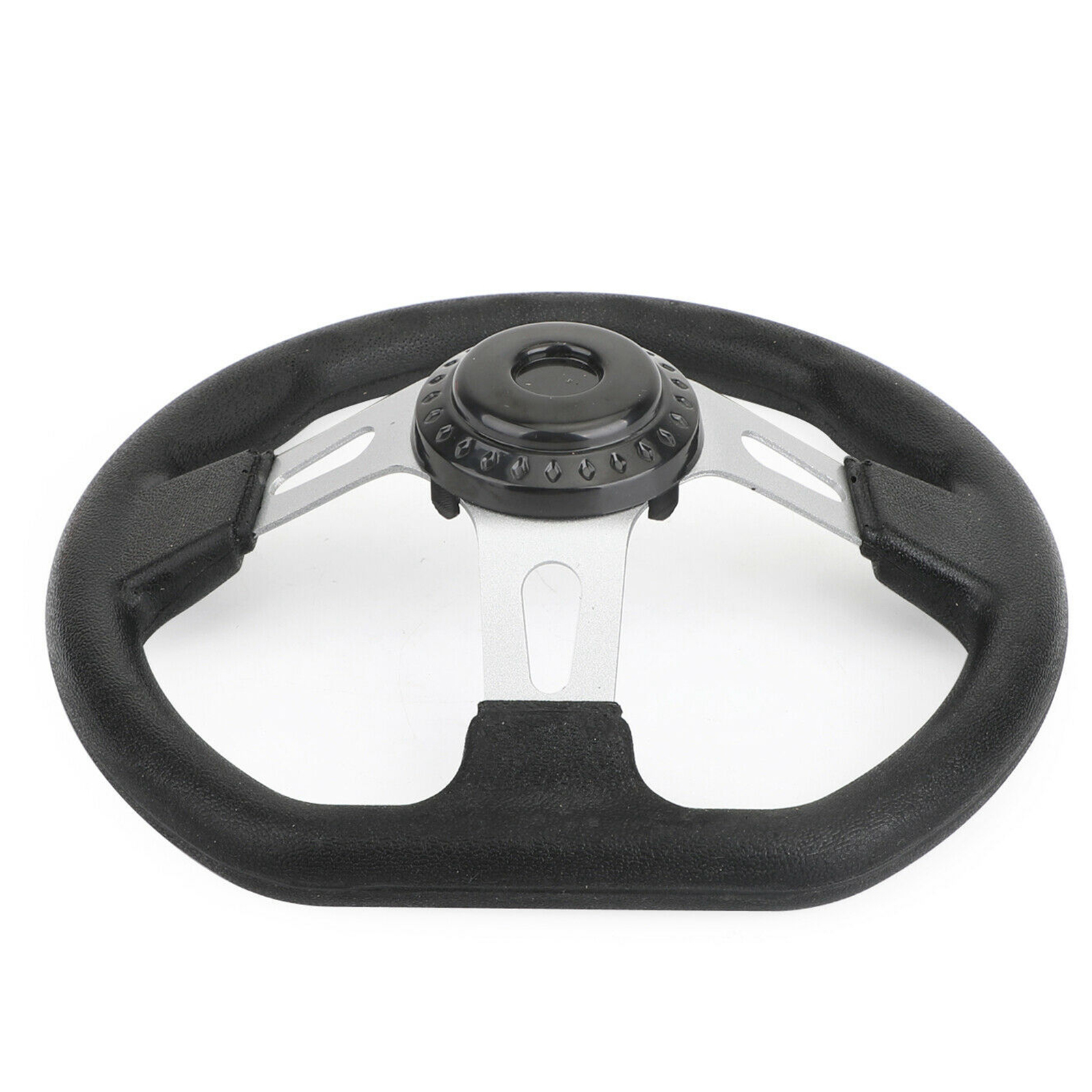 Go Kart Steering Wheel Racing Off Road Sports Go Kart Cart Part 270mm Black