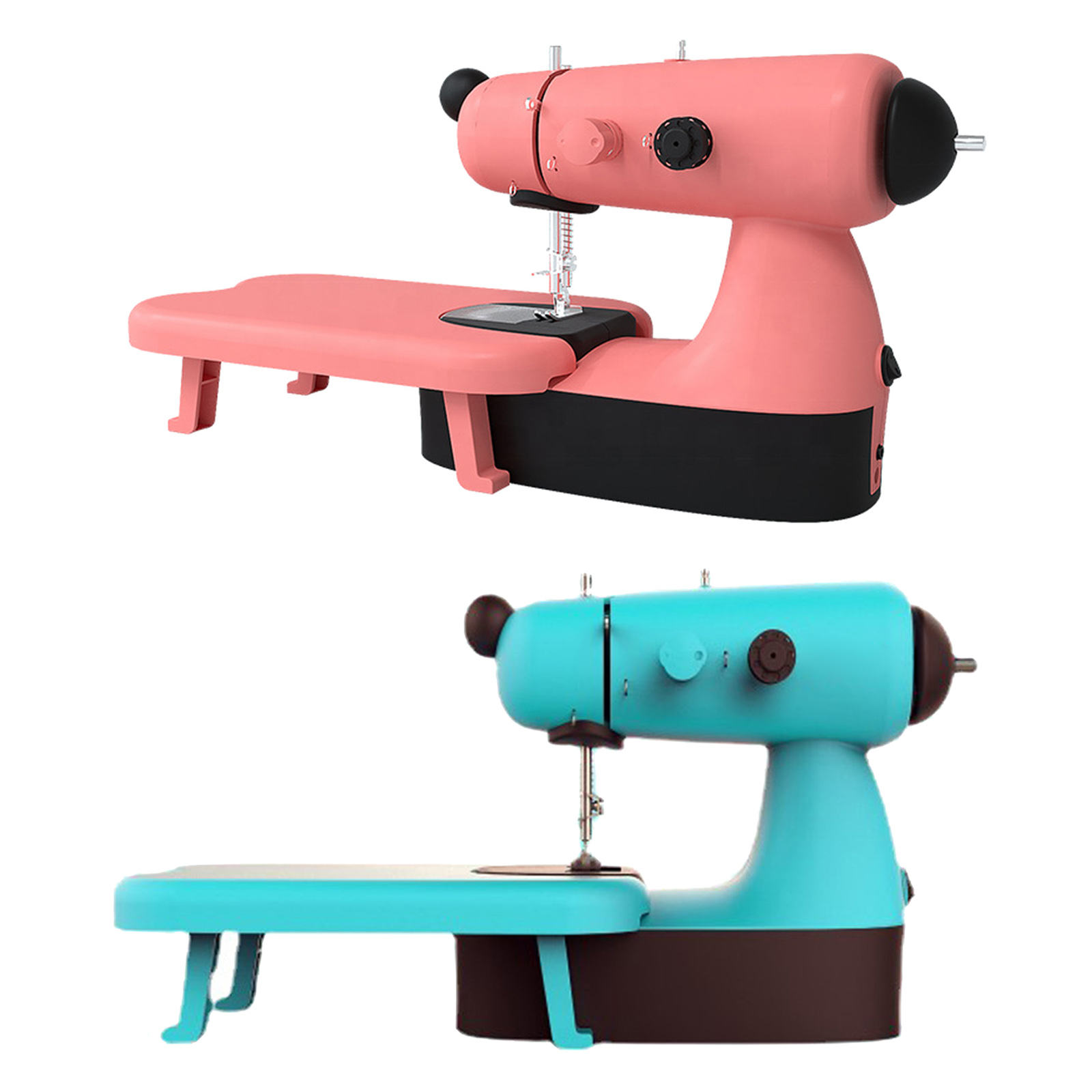Mini Hand Portable Electric Handheld Sewing Machine Tailor Handy Stitch Set Household Fabric Handheld Sewing Tool