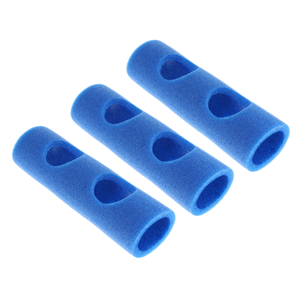 3x LDPE Swimming Float Noodle Holed Connector Woggle Joint Holder Bulider