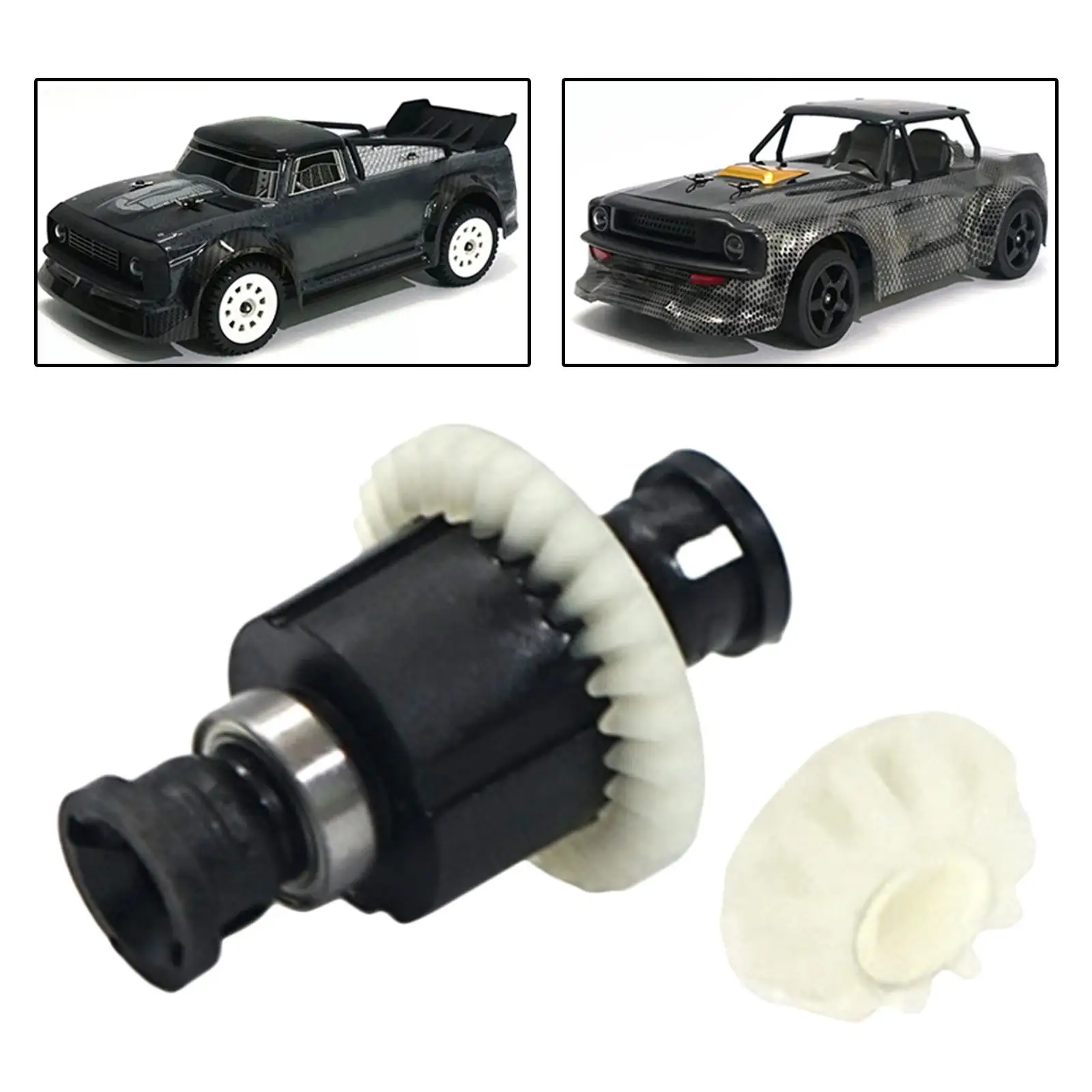 Plastic Differential Gear, DIY Differential Bevel Gear, for 1/16 Scale SG1604 RC Buggy Modified Replacement