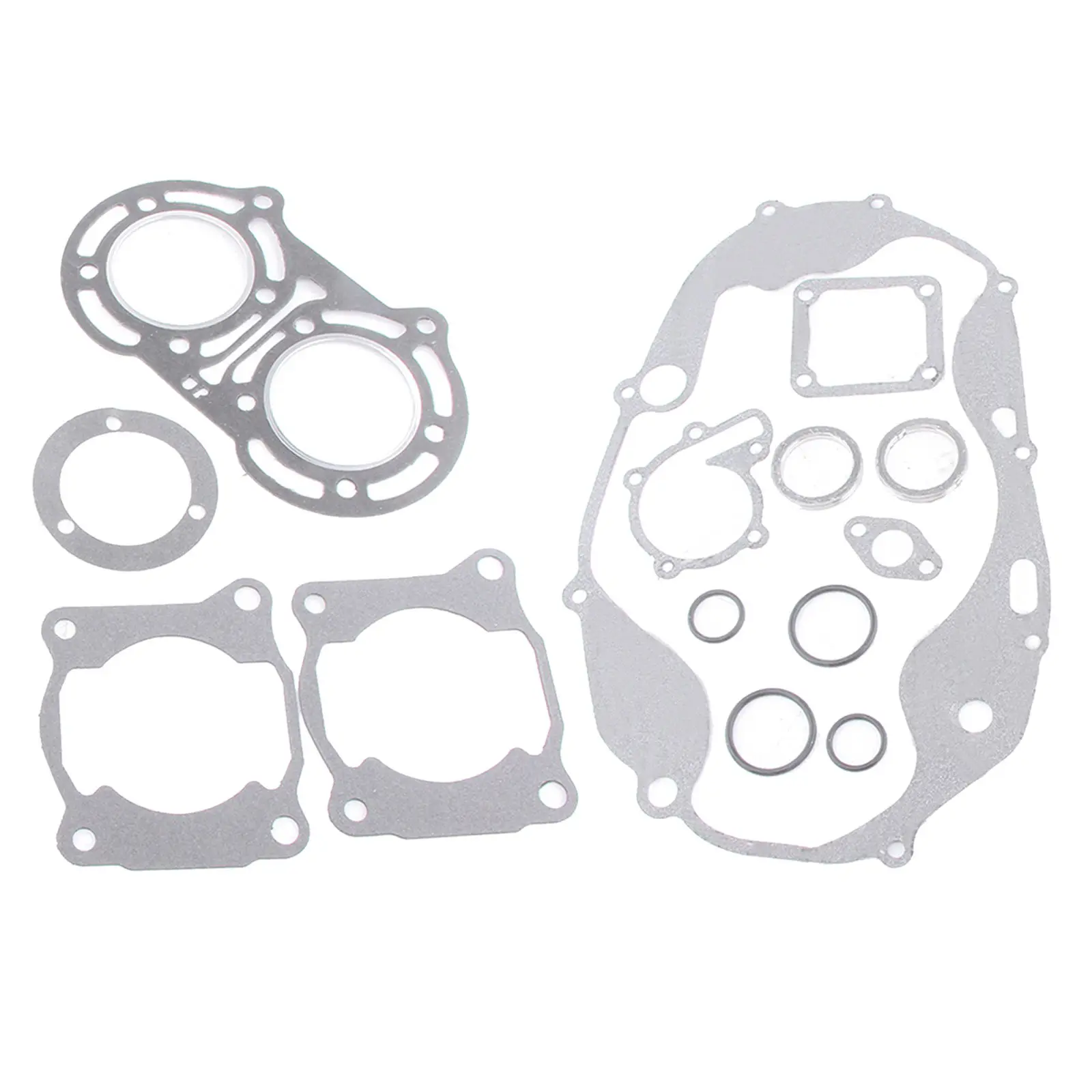 New Silver Replacement Complete Rebuild Engine Gasket Kit Full Set For Yamaha ATV YFZ350 Banshee 350 87-06 GS34
