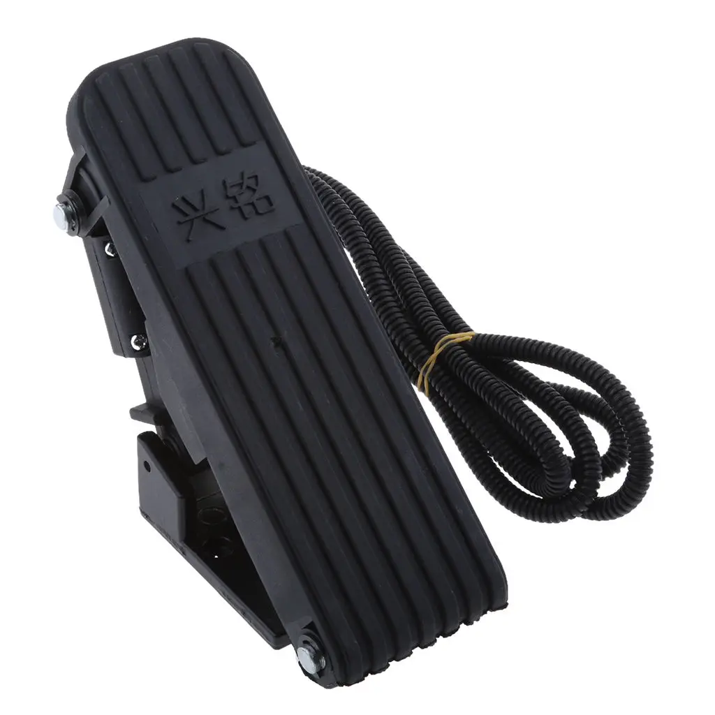 Throttle Foot Pedal Speed Control Accelerator Pedal For Electric Car/E-Bike Waterproof and Durable Universal