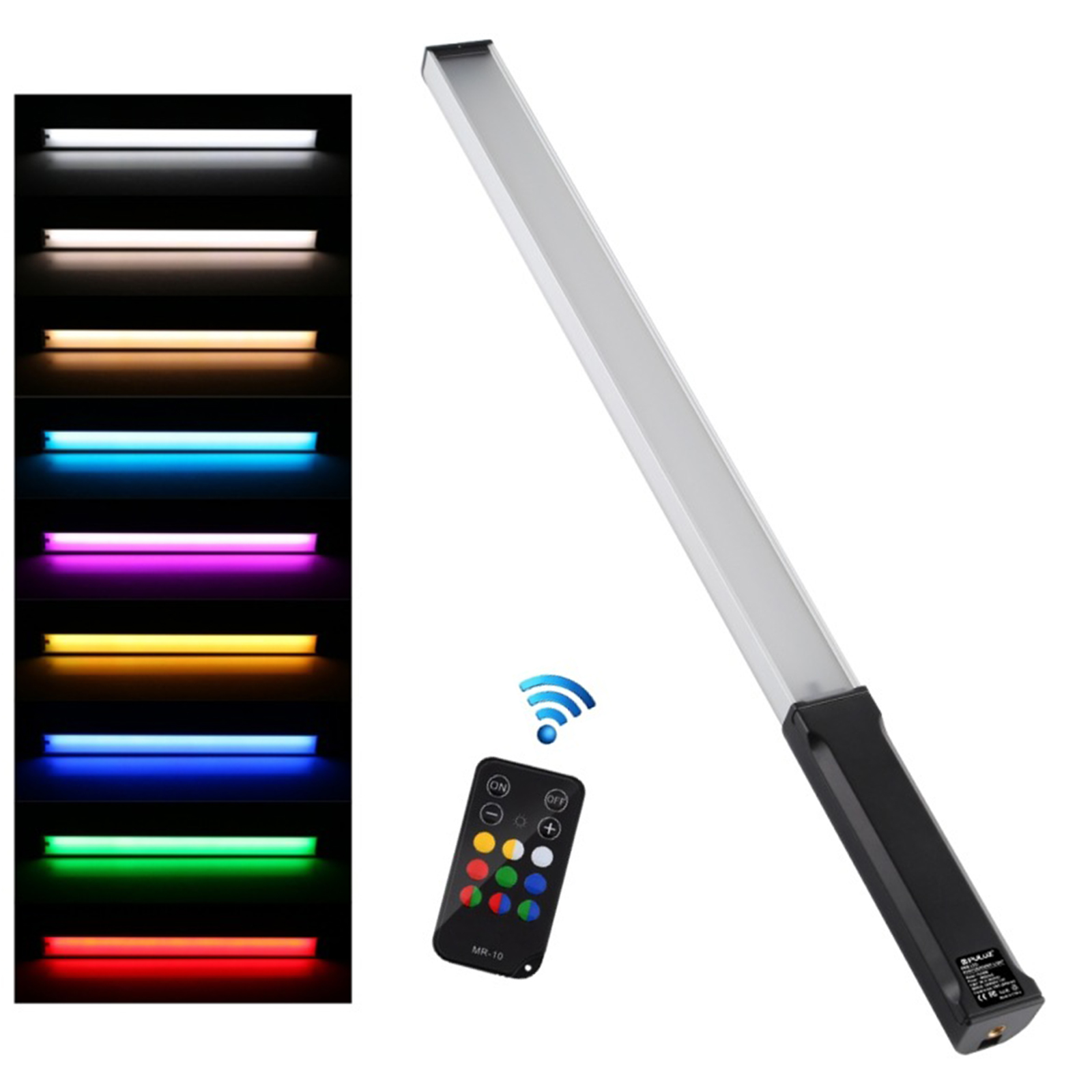 RGB LED Video Light Flash Tube Lights Filming Photographic Lighting 7.4V 10W