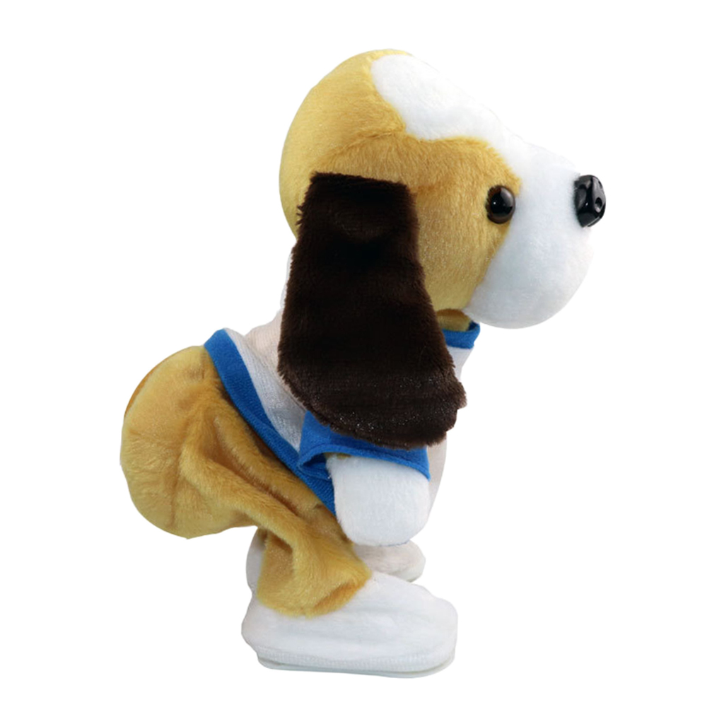 Cute Singing Dancing Puppy Plush Toy Electric Music Rotating Children's Dog Doll Over Puppy Christmas Gifts