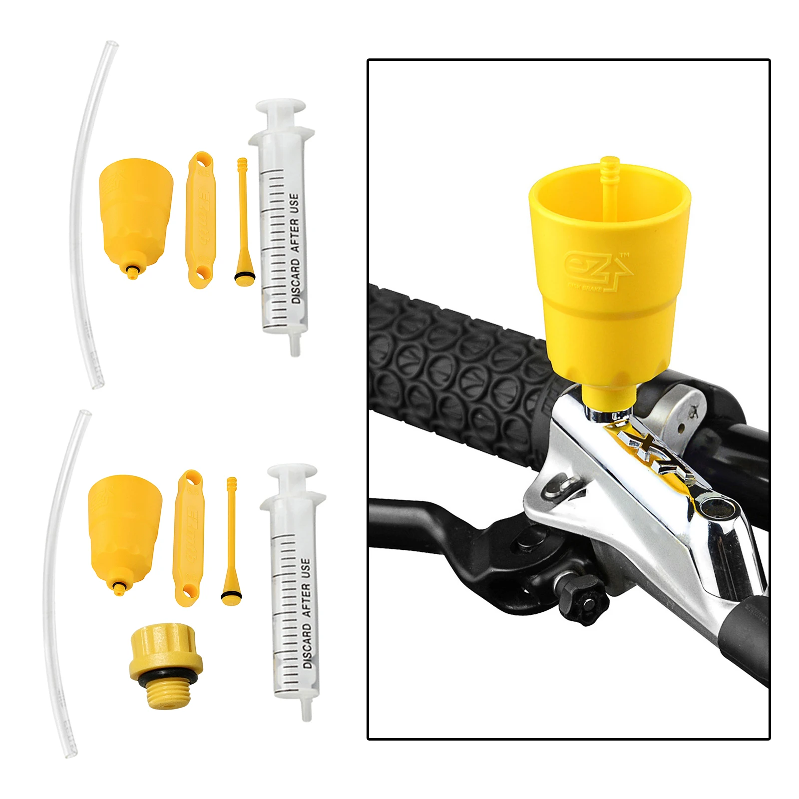 Pro Bicycles Brake Oil Bleed Tool Kit Fluid Bikes for Shimano Brake System
