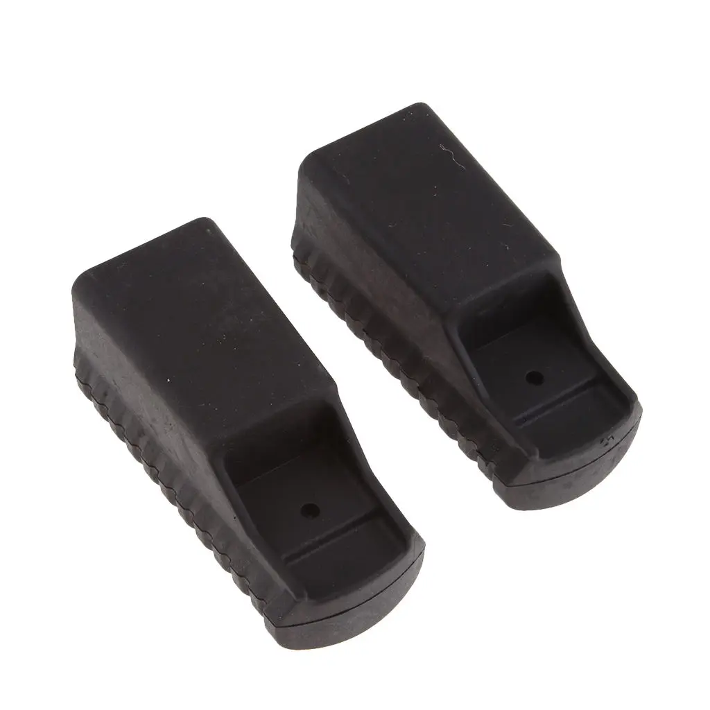 2x Motorcycle Left & Right Rubber Footrest Pedal Foot Peg Footpeg Cover for  F800GS 3.5 x 1.8 x 1.3 inch