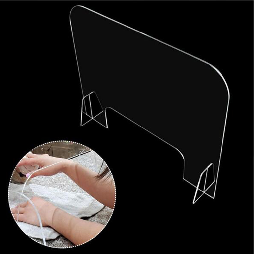 Sneeze Guard Acrylic Guard Barrier Workspace Counter Safety Shield Screen