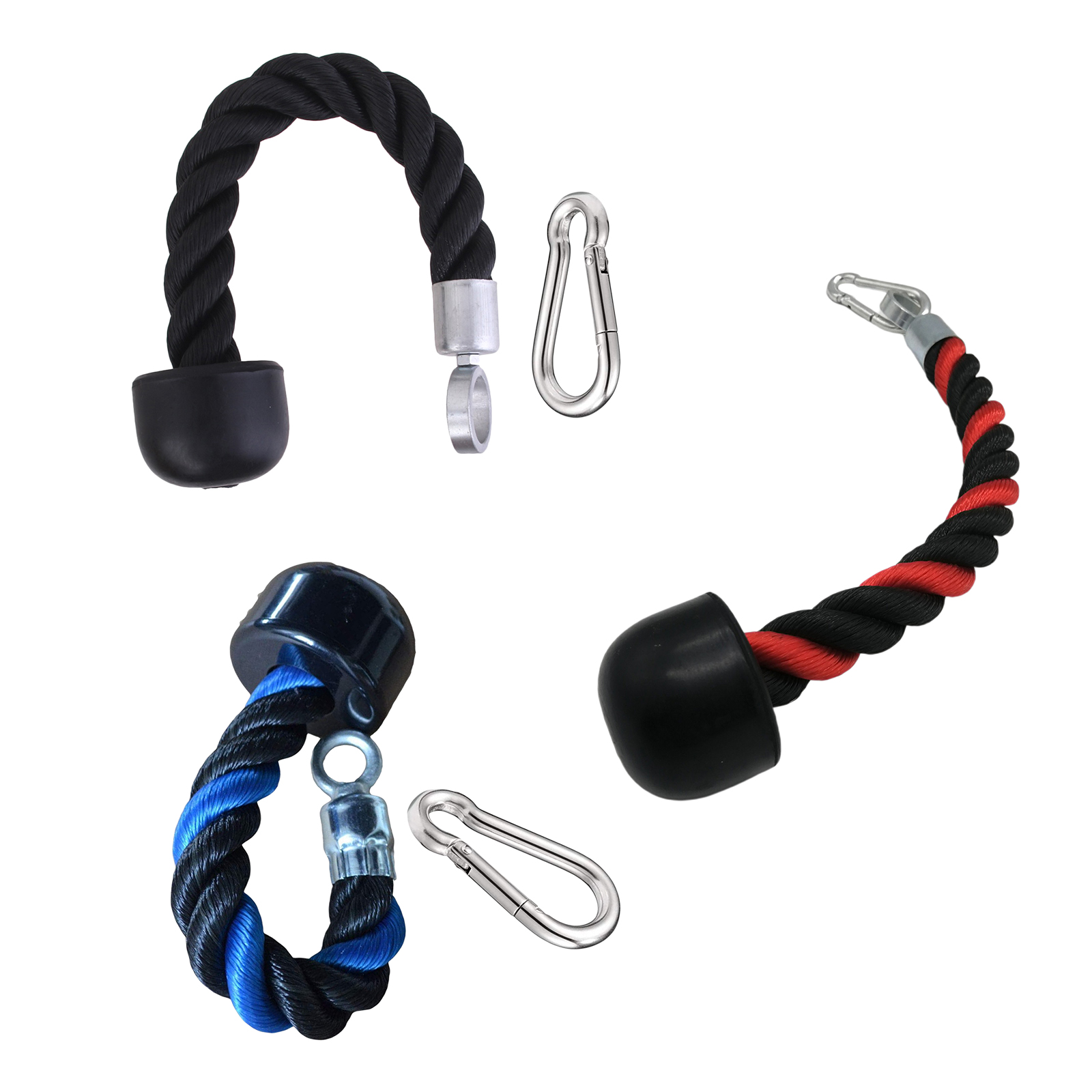 Triceps Rope Single Grip Pulley Cable Attachment Pull Down LAT Handle Accessories