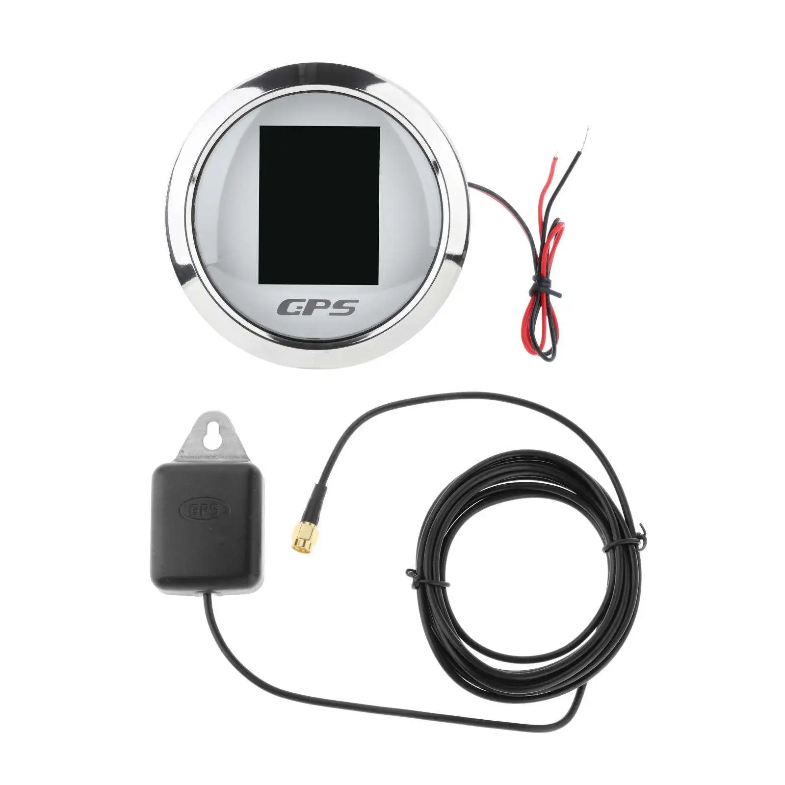85mm Speedometer GPS Velometer IP67 Waterproof Meter Navigation Pointer 8 Directions for Car Motorcycle