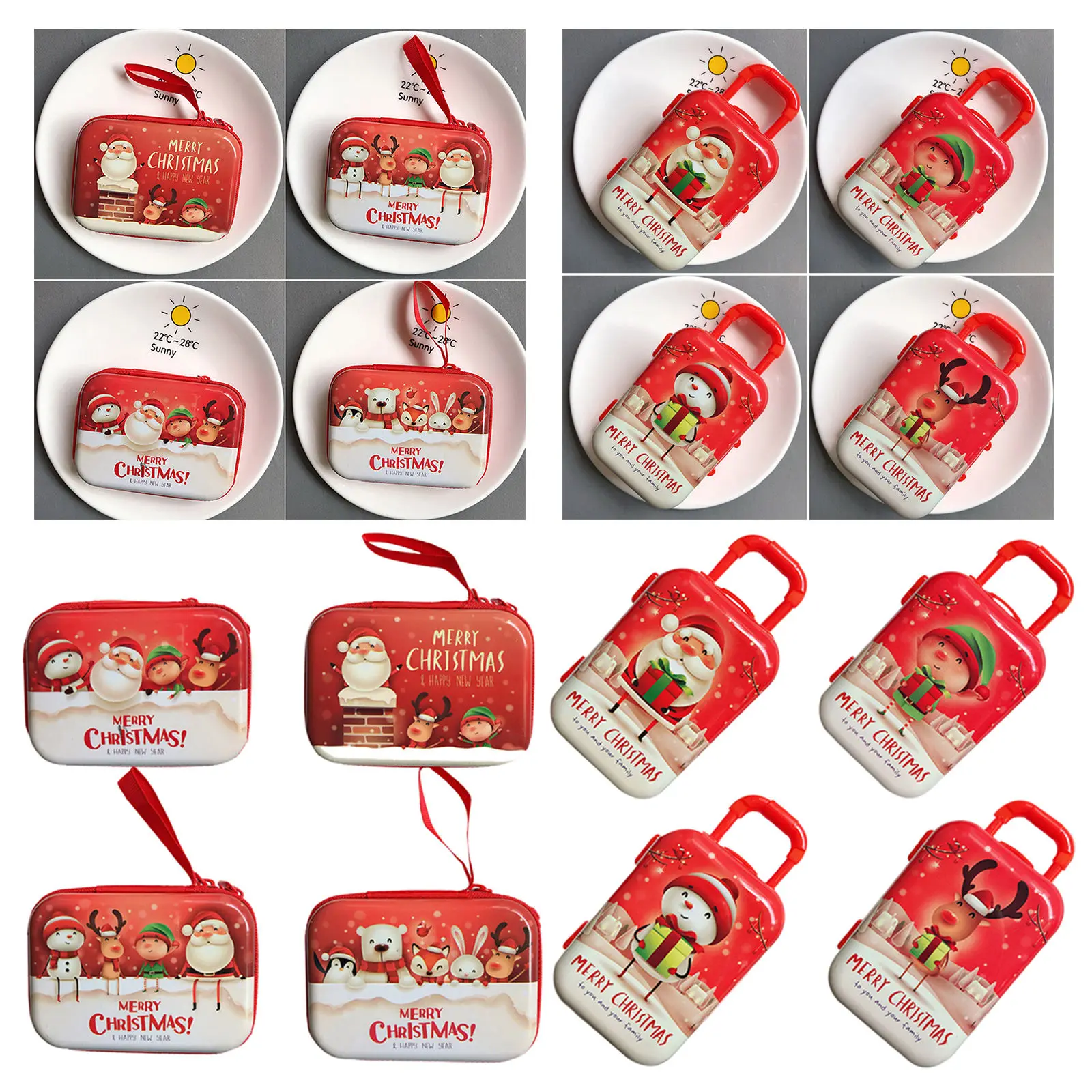 Cute Candy Boxes Sweets Decoration Mini Doll Handbag for New Year Dollhouse Childen Kids