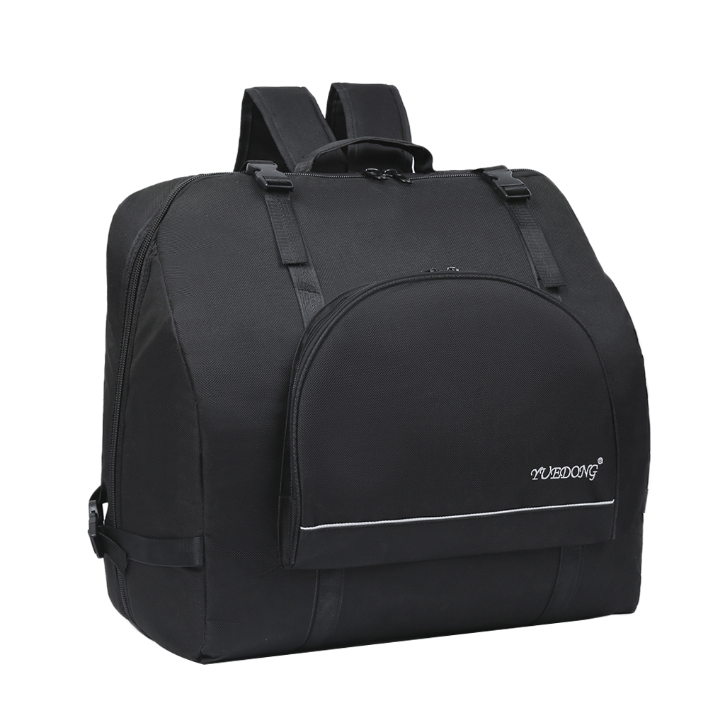 Accordion Bag, Durable Padded Shoulder Strap Black Shockproof Accordion Storage Carrying Bag