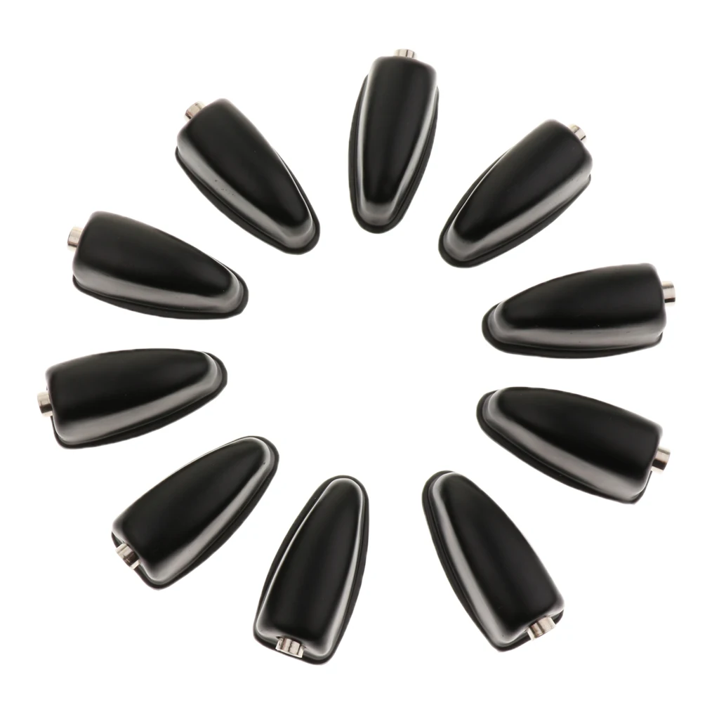 Finest 10 Pieces Iron Bass Drum Claw Hooks Percussion Snare Drum Lugs Percussion Accessory