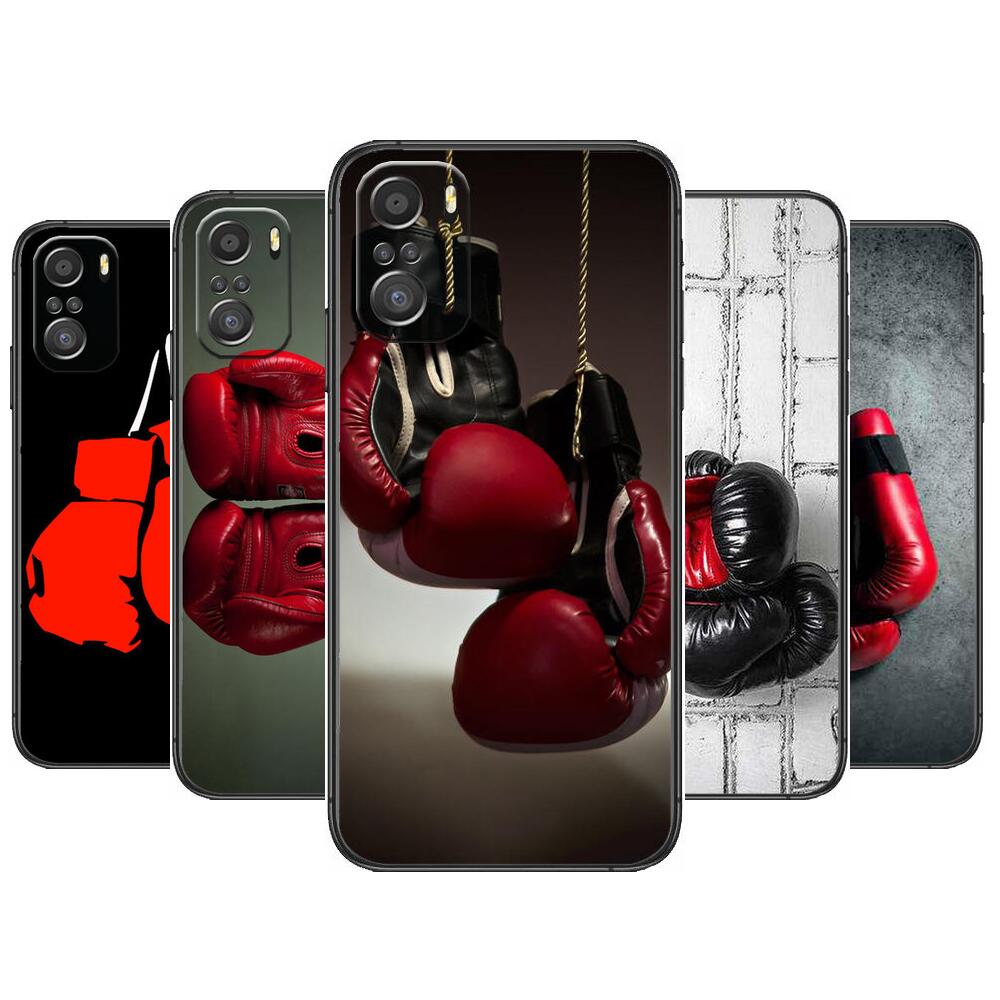 Боксерские перчатки, чехол для телефона Muay Thai для xiaomi mi 11 Lite pro  Ultra 10s 9 8 MIX 4 FOLD 10T 5g, Черный силиконовый чехол | AliExpress