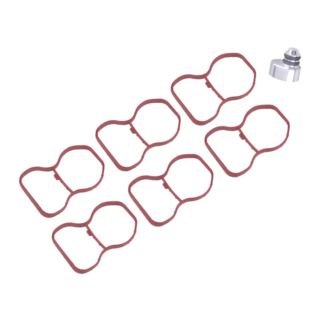 Swirl Blanks Flaps Repair Removel Set with Intake Gaskets for BMW N57 N57S E90 E91 E92 E93 F07 F10