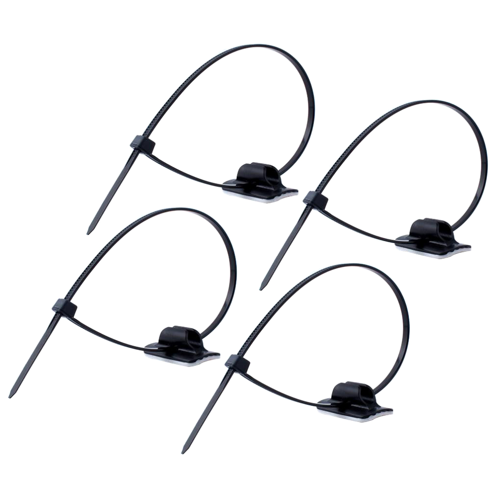 4pcs MTB Bicycle Hose Clips Buckle Brake Line Gear Cable Housing Guide Fixer