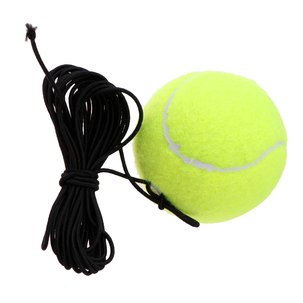 Elastic Tennis Ball on String Tennis Practice Self-Study Training Aids Trainer