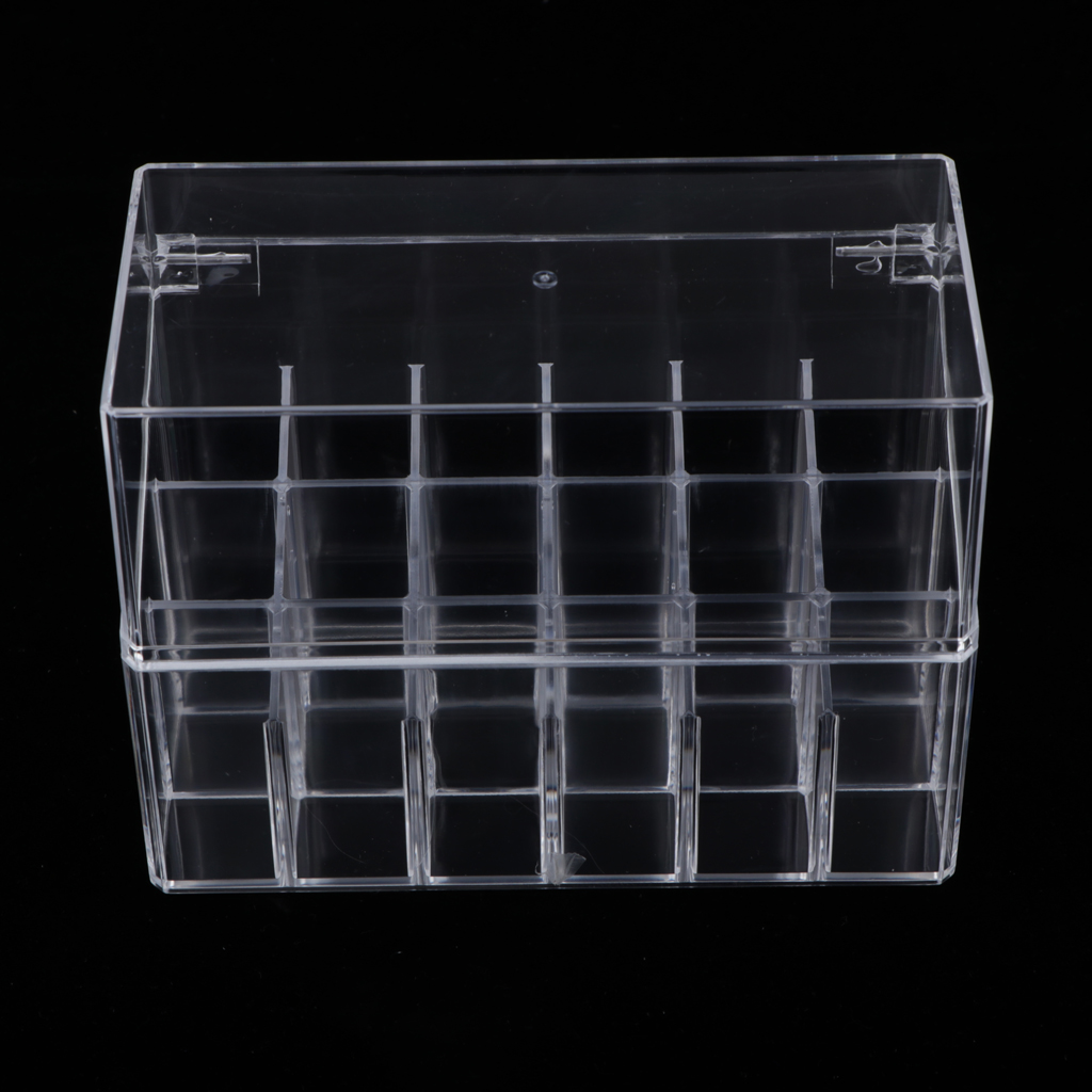 New Acrylic Clear Lipstick Cosmetic Organiser Holder Makeup Make Up Box Gift