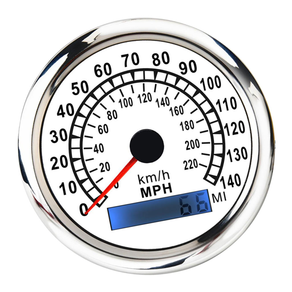 Marine Boat Digital GPS Speedometer 140MPH Waterproof  Meter