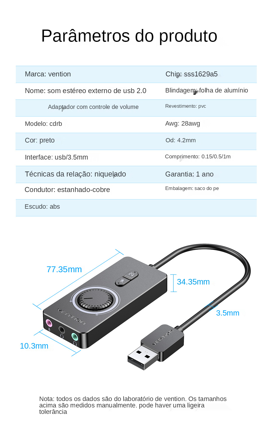 3.5mm, adaptador audio, fone de ouvido, microfone,