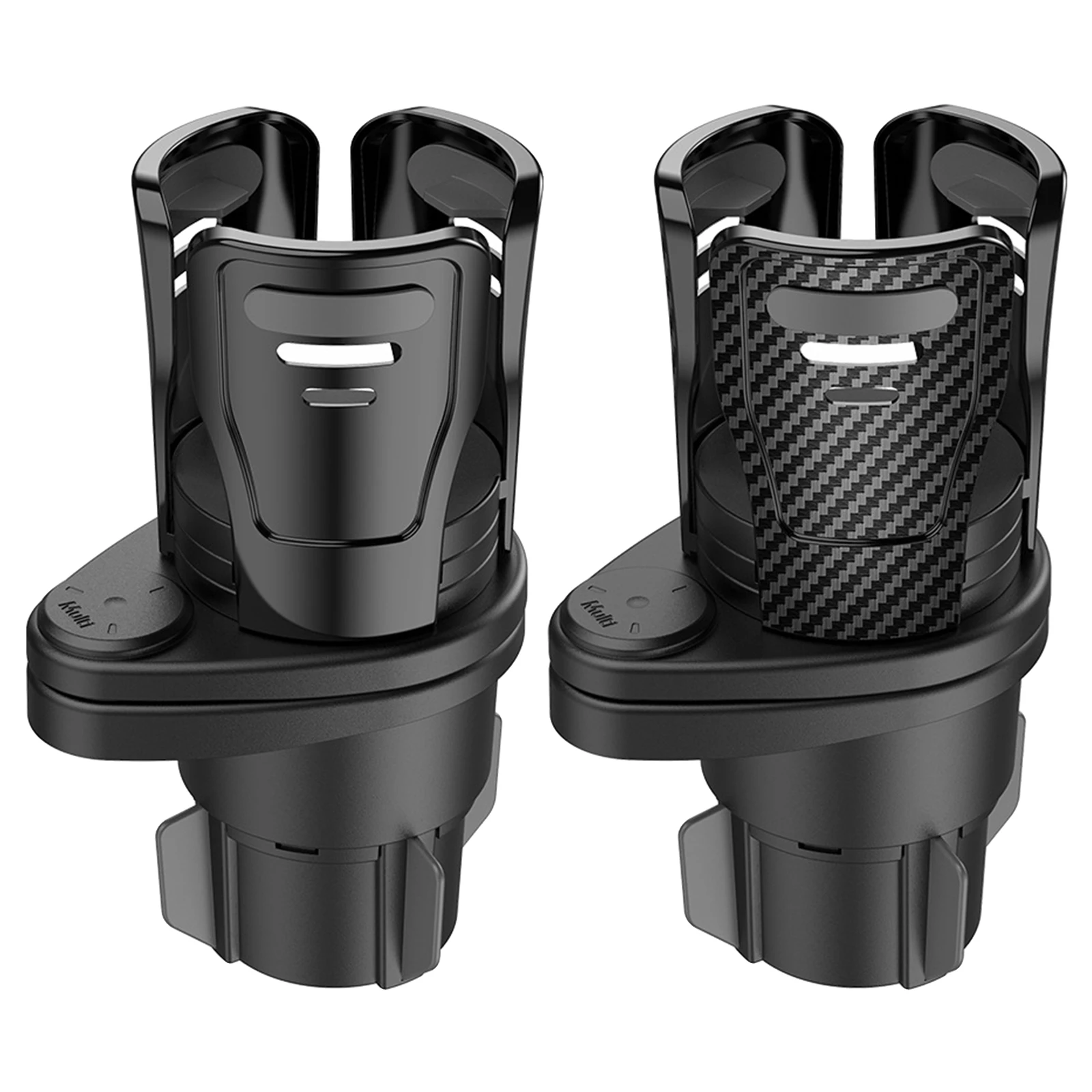 Vehicle-Mounted Car Cup Holder Expander Adjustable Base Automotive Organizers Coffee Drinks Storage Rack Stable for Most Cup