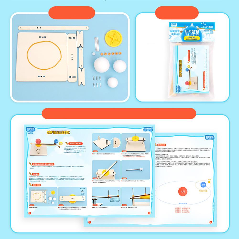 Планетарный эксперимент земля, луна, солнце, движущаяся траектория,  география, образование, детская игрушка, для школы, дома, научное обучение,  вспомогательные материалы, подарок для детей | AliExpress