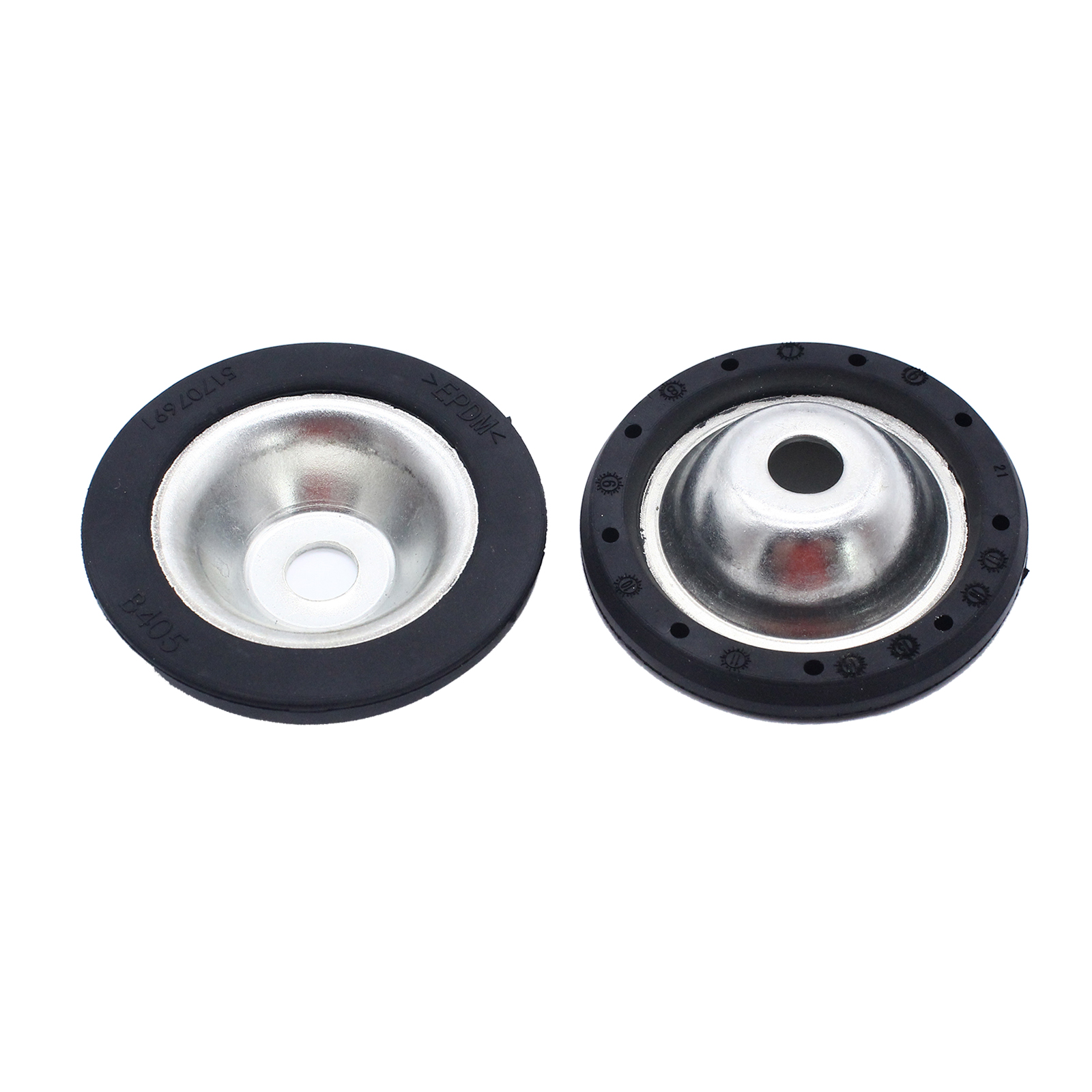 2Pcs Shock Absorber Mount Spring Plates Disc Set for Fiat 500 Auto 51707691