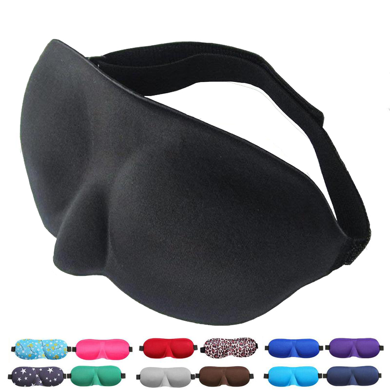 Best of 3D Sleep Mask Natural Sleeping Eye Mask Eyeshade Cover Shade Eye Patch Women Men Soft Portable Blindfold Travel Eyepatch 1Pcs Reviews & Tips