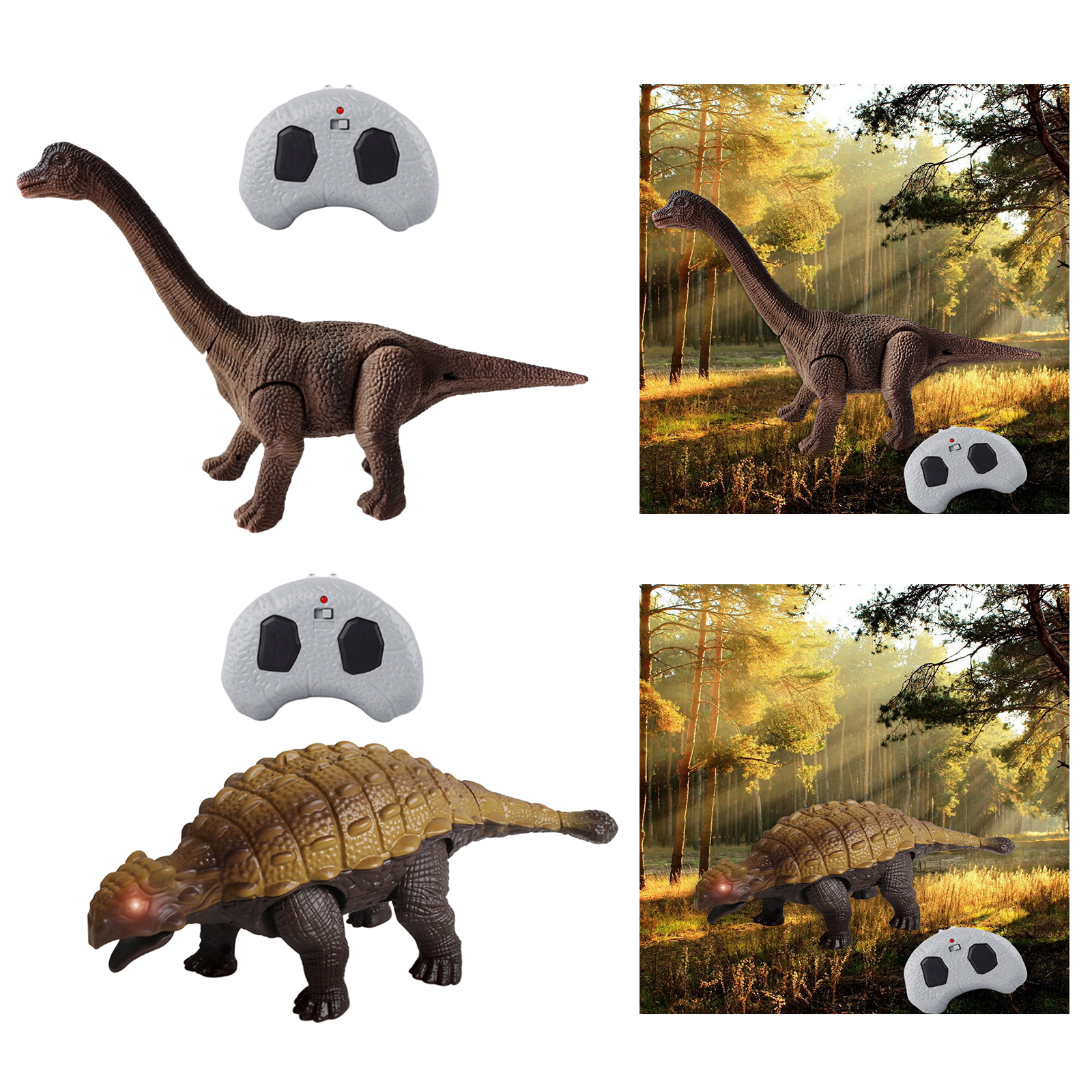 Remote Control Dinosaur for Boys Girls Electronic Toys Roaring Sounds Battery Operated Kids Gifts for 3+ Year Old