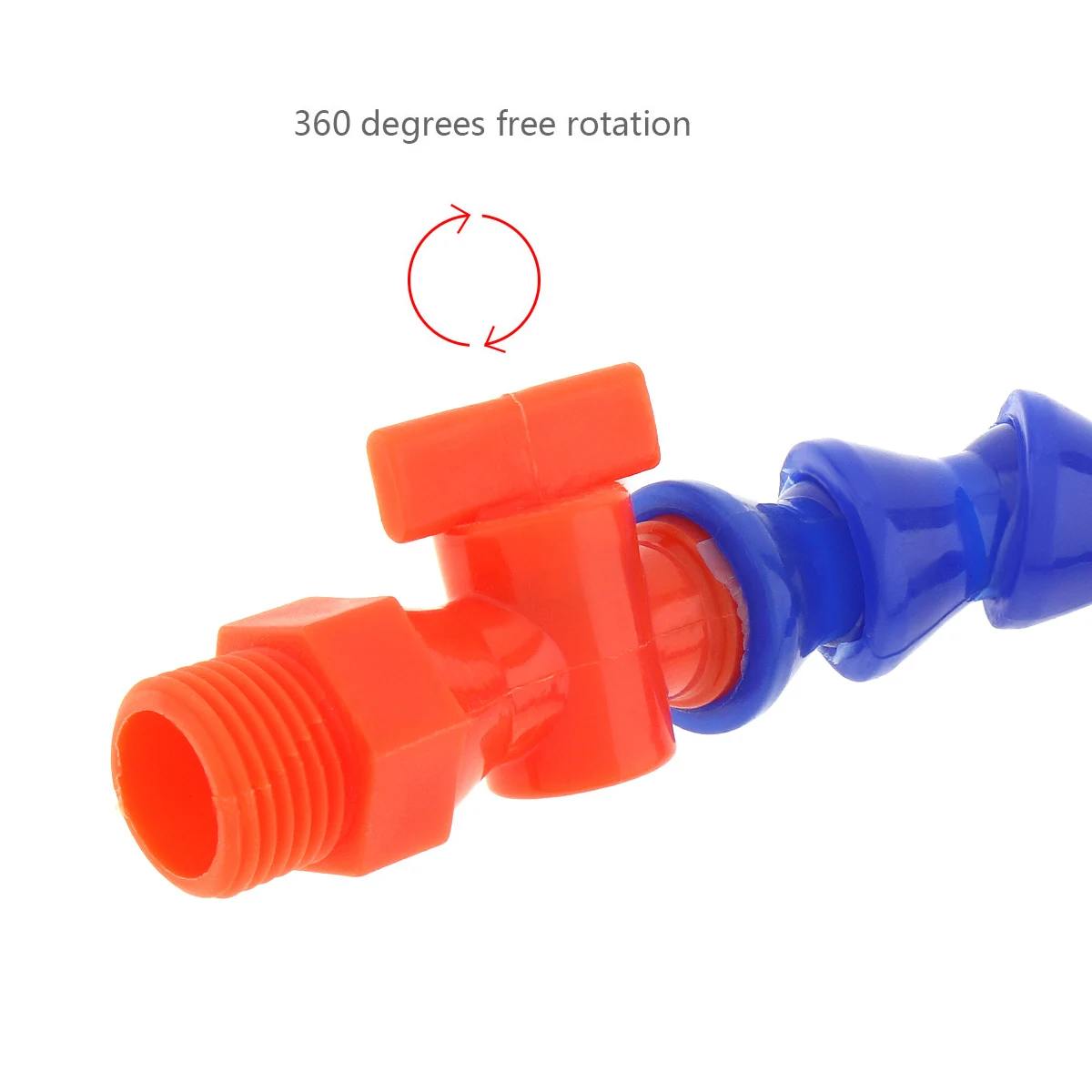 3/8" Connector ID 1/2  Hose System CNC Machine Flexible Water Oil Coolant Pipe 