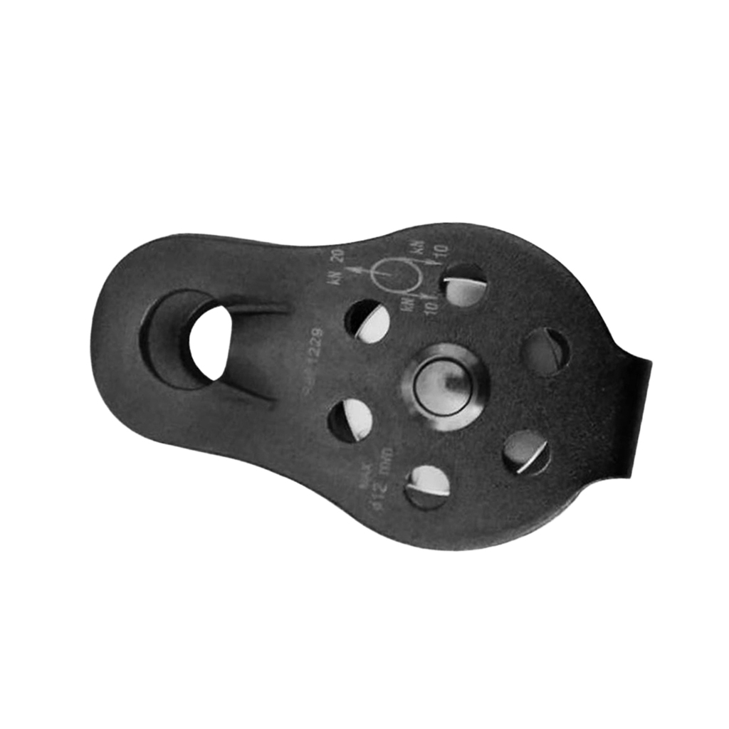 20kN Fixed  Side Pulley Single Sheave For Rope Climbing Lifting 