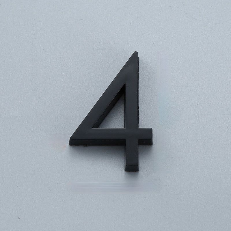 Title 7, 60mm Self Adhesive House Number Sticker For Apa...