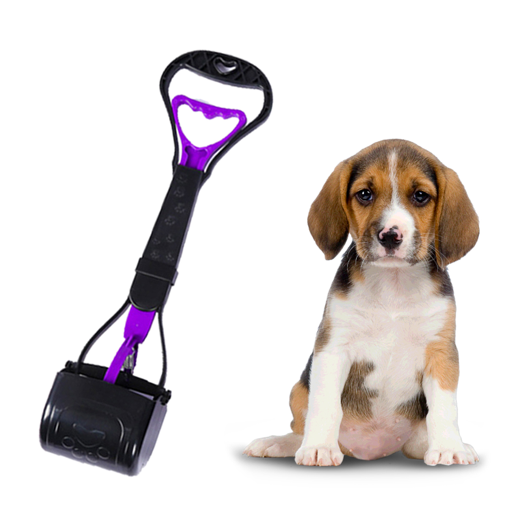 Non-Breakable Dogs Cats Pet Pooper Scooper Poop Picker Grabber Poo Remover