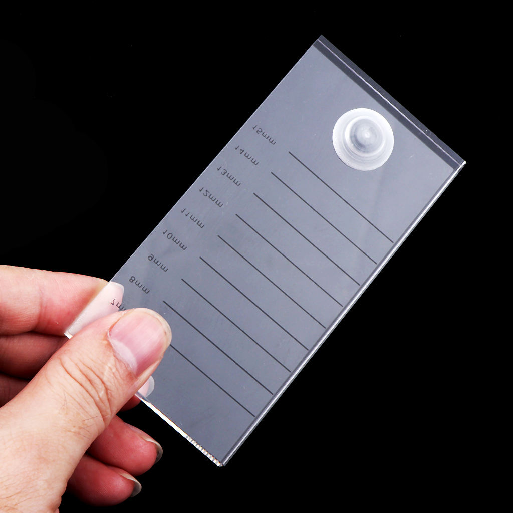 Eyelash Extension Pallet Acrylic Lash Tile Hand Plate Lash Holder Eyelash Tools Adhesive Glue Pallet Holder