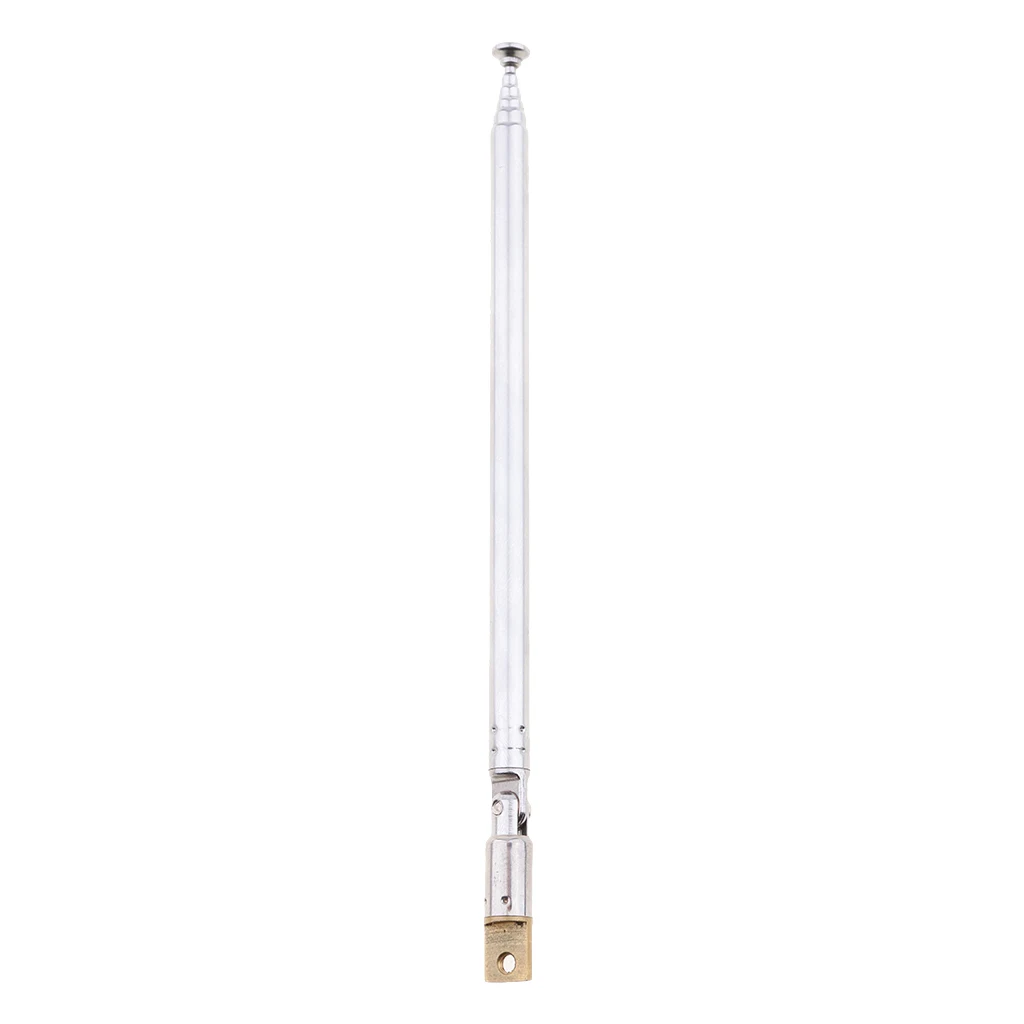 50cm 20 '' 6 sections telescopic antenna replacement for FM radio TV AD
