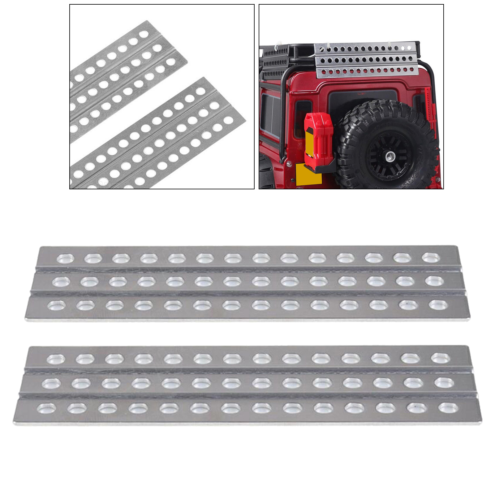 1/10 RC Crawler Extraction / Recovery Board Sand Ladder Antiskid Plate Metal