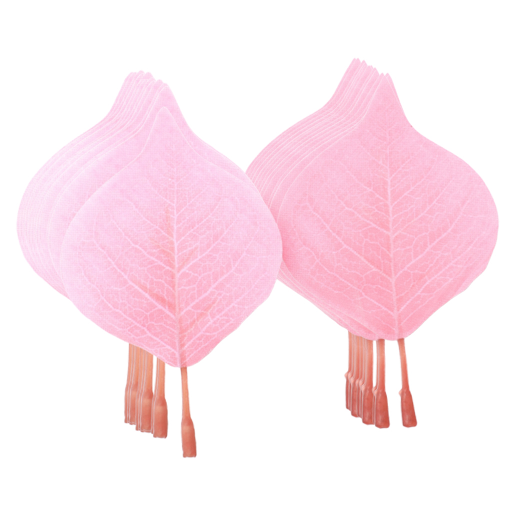 Wholesale 50x Fake Leaves For DIY Valentine Bouquet Making Decor Accessory