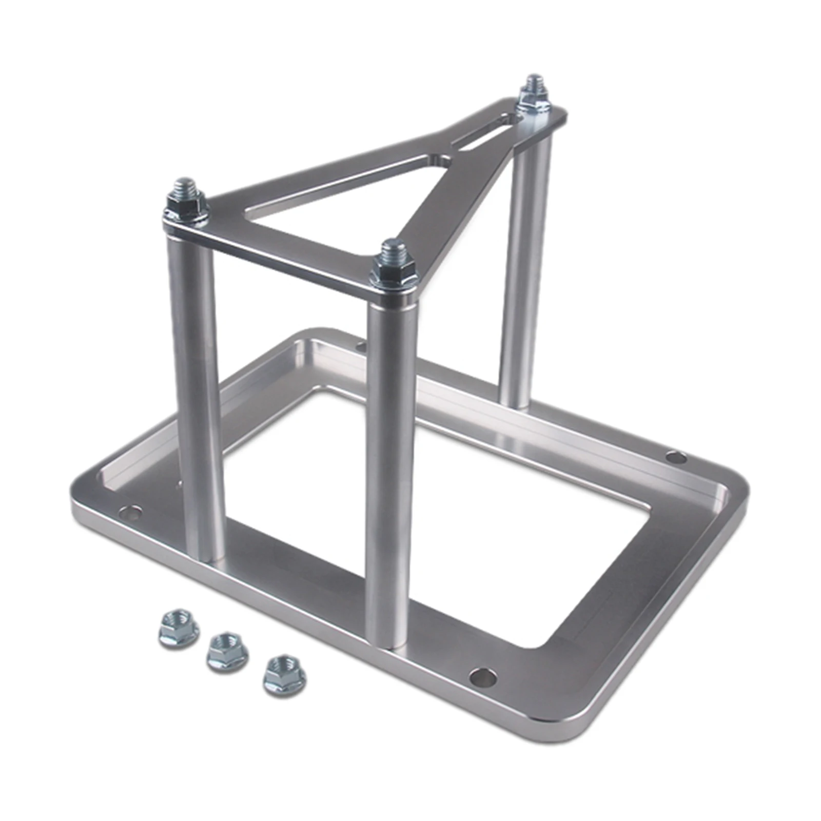 Billet Battery Tray Hold Down Relocation Box for Optima Race Racing Mount Universal Made from billet aluminum