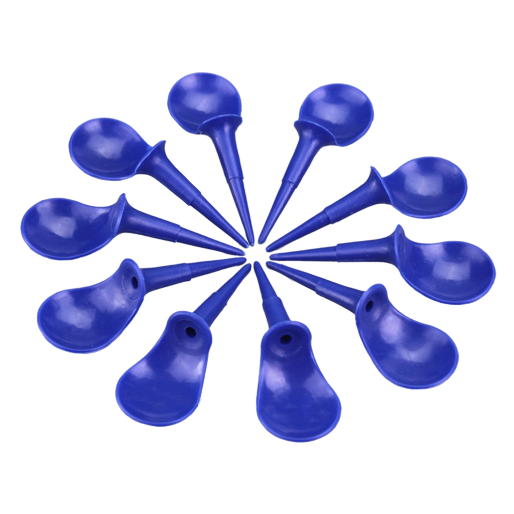 10pcs Golf Tees Professional Plastic Golf Tees Golfing Tees Blue Color 82mm Tall Golf Tees Replacements Training Aids