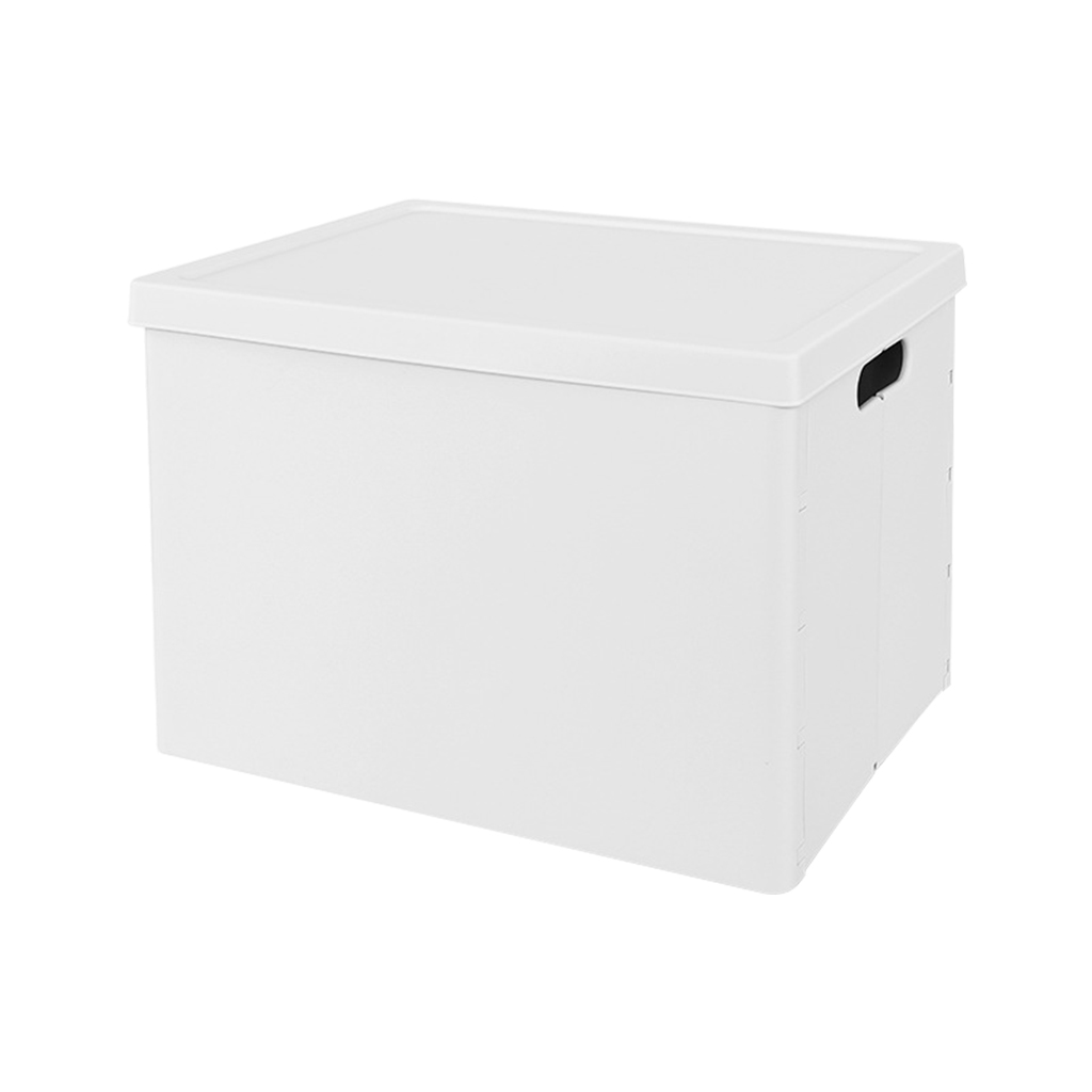 Plastic Collapsible Storage Box Snack Grocery Clothes Organizer Tool Box Trunk Car Travel Storage Bins Need to Assemble