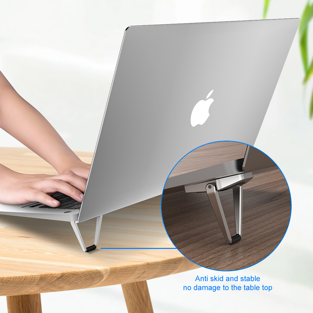 Meide Lightweight Laptop Cooling Stand metal Vertical Laptop Stand