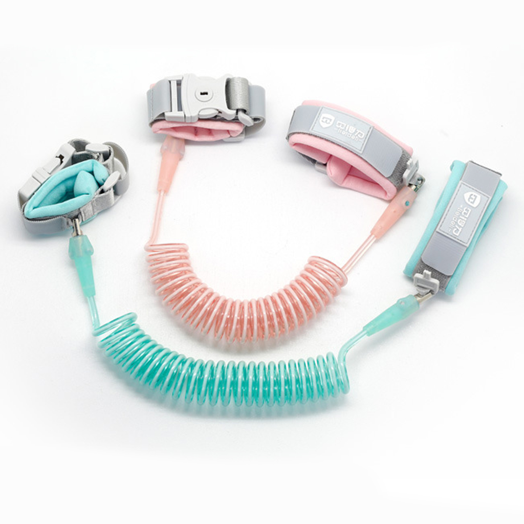 Toddler Baby Child Harness Hand Walking Strap Wrist Link Band Leash w/ Lock