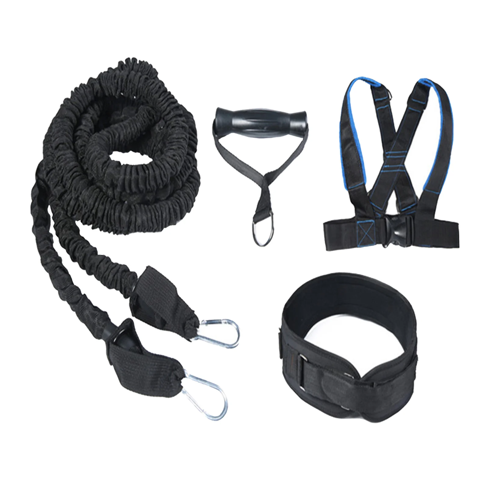 Training Resistance Band Set Strength Shoulder Strap Harness Vest Resistance Bungee Band Running Speed Football Bungee Training