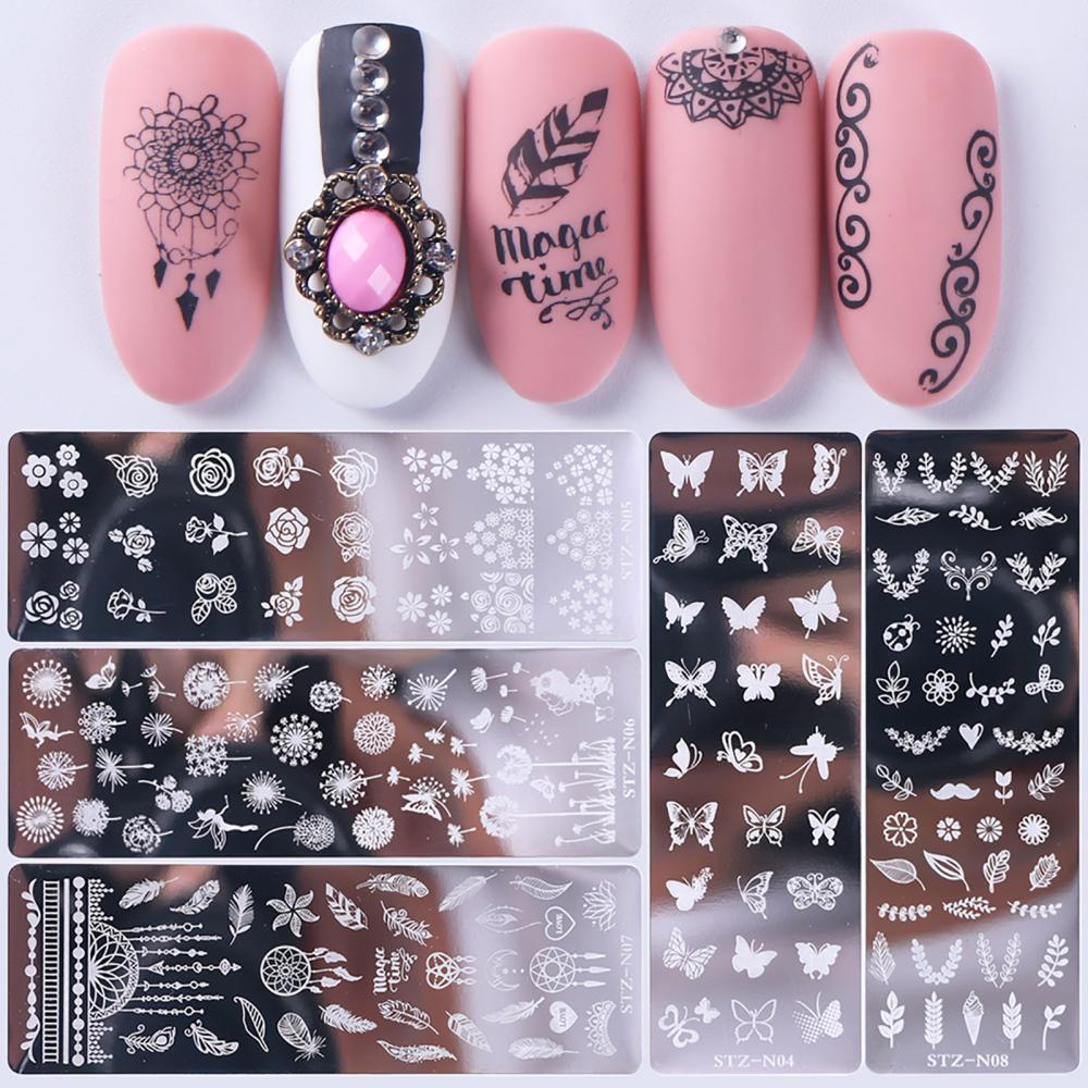 Description Picture 4 of itemNail Templates or Art Pen Double-Sided Head Stamper Polishing Painting Drawing Manicure Nail Art Pen Tool Manicure Decor 2021 NE